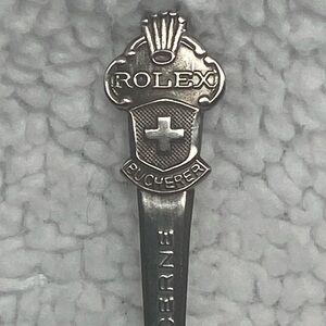 Vintage 1950’s Rolex Bucherer Demitasse Spoon ~ from the “Lucerne” Switzerland